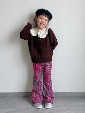 「アイテム（トップス）」を使った、ふうさん（キッズ・110cm）の夏コーディネート