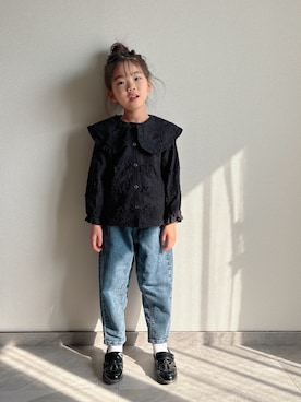 「MAKE YOUR DAY（メイクユアデイ）のアイテム」を使った、ふうさん（キッズ・110cm）の冬コーディネート