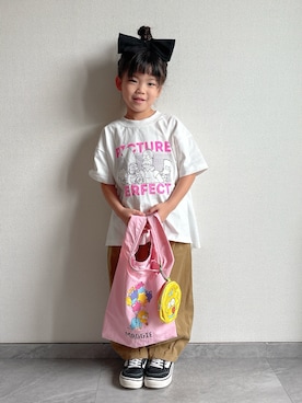 「アイテム（財布/小物）」を使った、ふうさん（キッズ・110cm）の夏コーディネート