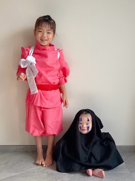 「アイテム（雑貨/ホビー）」を使った、ふうさん（キッズ・110cm）の秋コーディネート