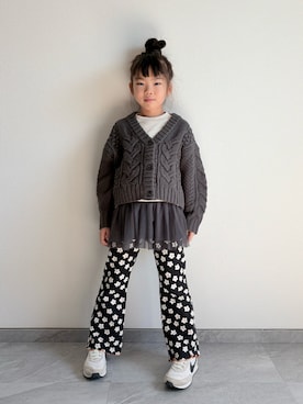 「BREEZE（ブリーズ）のアイテム」を使った、ふうさん（キッズ・120cm）の秋コーディネート