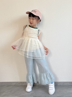 ふうさん(キッズ・110cm)の夏コーディネート