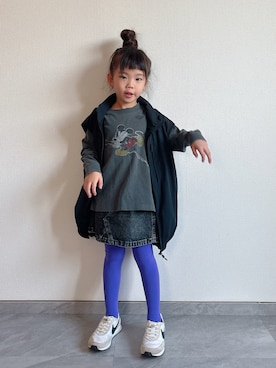 「アイテム（トップス）」を使った、ふうさん（キッズ・110cm）の夏コーディネート