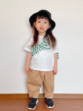 ふうさん（キッズ・90cm）の秋コーディネート