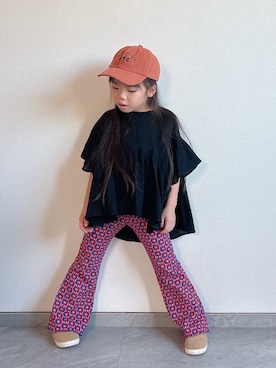 「アイテム（パンツ）」を使った、ふうさん（キッズ・110cm）の夏コーディネート