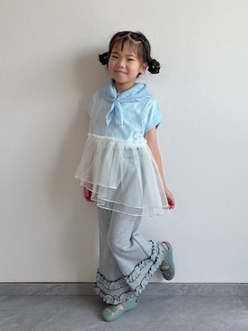 ふうさん(キッズ・110cm)の夏コーディネート