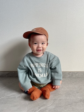 「シンプルコーデ」｜ふうさん（キッズ・110cm）の冬コーディネート