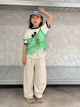ふうさん(キッズ・110cm)の春コーディネート