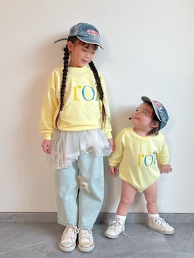 ふうさん（キッズ・110cm）の春コーディネート