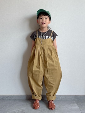 「アイテム（シューズ）」を使った、ふうさん（キッズ・110cm）の秋コーディネート
