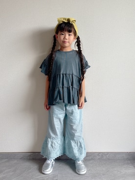 ふうさん(キッズ・110cm)の夏コーディネート