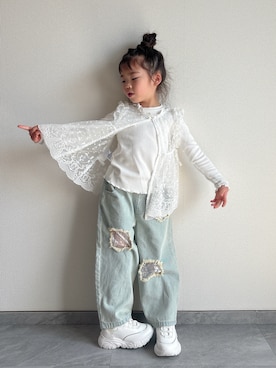 ふうさん（キッズ・110cm）の春コーディネート