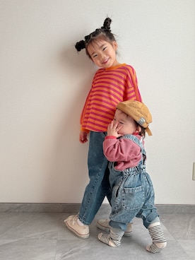 ふうさん（キッズ・110cm）の冬コーディネート