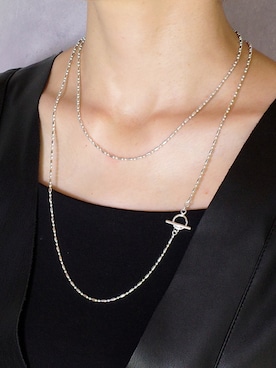 「ISOLATION（アイソレーション）のアイテム」を使った、ISOLATION JEWELRYさん（レディース・159cm）の夏コーディネート