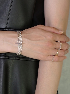 「ISOLATION（アイソレーション）のアイテム」を使った、ISOLATION JEWELRYさん（レディース・159cm）の夏コーディネート