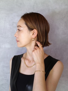 「signal」｜ISOLATION JEWELRYさん（レディース・159cm）の夏コーディネート