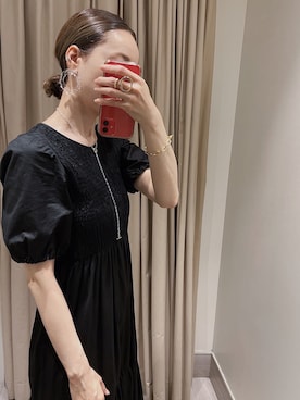 「アイテム（イヤーカフ）」を使った、ISOLATION JEWELRYさん（レディース・159cm）の夏コーディネート