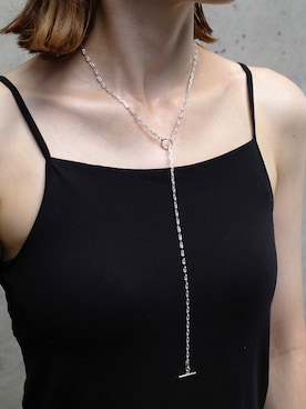 「ISOLATION（アイソレーション）のアイテム」を使った、ISOLATION JEWELRYさん（レディース・159cm）の夏コーディネート