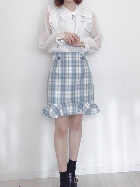 「Crea titty&Co. PETIT（クレアティティーアンドコープチ）のアイテム」を使った、𝒩𝒶𝓃𝒶🐈さん（レディース・158cm）の冬コーディネート