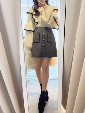 𝒩𝒶𝓃𝒶🐈さん（レディース・158cm）の冬コーディネート