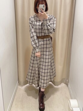 𝒩𝒶𝓃𝒶🐈さん（レディース・158cm）の秋コーディネート