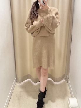 𝒩𝒶𝓃𝒶🐈さん（レディース・158cm）の冬コーディネート