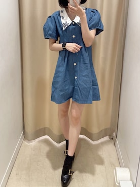 「titty&Co.」｜𝒩𝒶𝓃𝒶🐈さん（レディース・158cm）の夏コーディネート