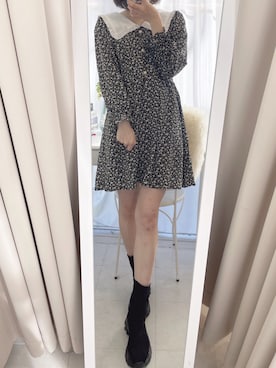 𝒩𝒶𝓃𝒶🐈さん（レディース・158cm）の冬コーディネート