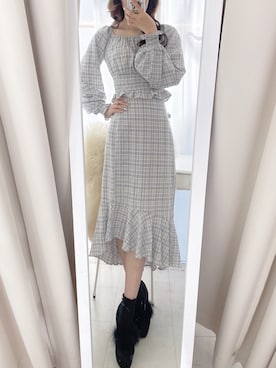 𝒩𝒶𝓃𝒶🐈さん（レディース・158cm）の冬コーディネート