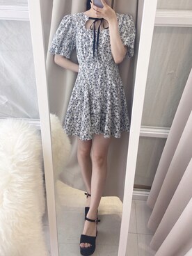 「titty＆Co. PETIT（ティティアンドコープティ）のアイテム」を使った、𝒩𝒶𝓃𝒶🐈さん（レディース・158cm）の夏コーディネート