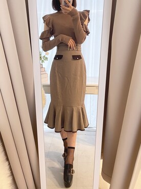 𝒩𝒶𝓃𝒶🐈さん（レディース・158cm）の秋コーディネート