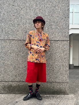 「アイテム（レッグウェア）」を使った、RYOTAROさん（メンズ・173cm）の秋コーディネート