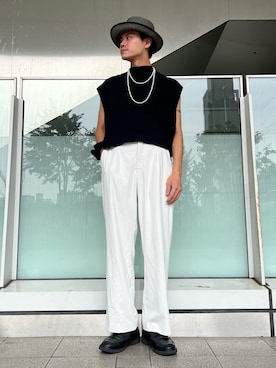 「arth（アース）のアイテム」を使った、RYOTAROさん（メンズ・173cm）の夏コーディネート