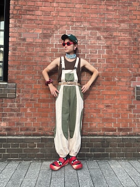 「Happy Socks（ハッピーソックス）のアイテム」を使った、RYOTAROさん（メンズ・173cm）の秋コーディネート