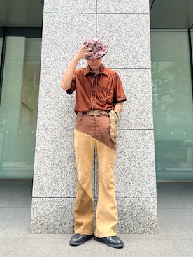 「arth（アース）のアイテム」を使った、RYOTAROさん（メンズ・173cm）の夏コーディネート