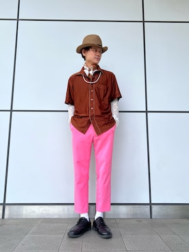 「arth（アース）のアイテム」を使った、RYOTAROさん（メンズ・173cm）の春コーディネート