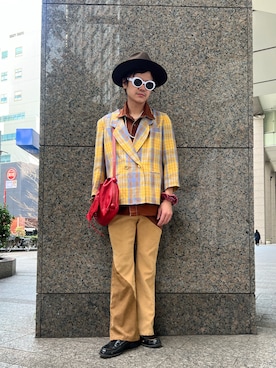 「arth（アース）のアイテム」を使った、RYOTAROさん（メンズ・173cm）の冬コーディネート