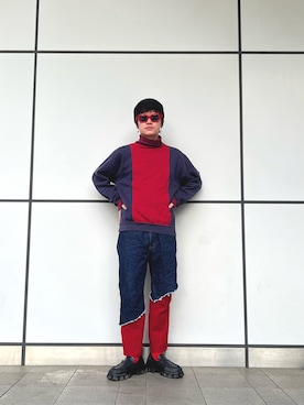 「arth（アース）のアイテム」を使った、RYOTAROさん（メンズ・173cm）の冬コーディネート