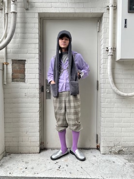 「ハイソックス」｜RYOTAROさん（メンズ・173cm）の秋コーディネート