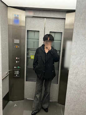 「アイテム（パーカー）」を使った、懈さん（メンズ・165cm・10代）の秋コーディネート