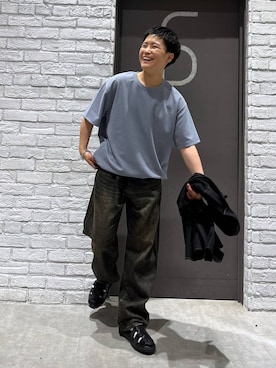 「RAGEBLUE（レイジブルー）のアイテム（腕時計）」を使った、shuさん（メンズ・159cm）の夏コーディネート