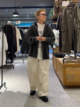 shuさん（メンズ・159cm）の夏コーディネート