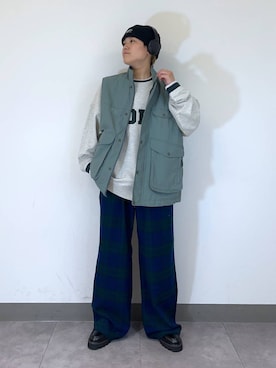 「POLO BCS（ポロ ビーシーエス）のアイテム」を使った、shuさん（メンズ・159cm）の秋コーディネート