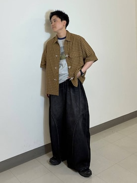 shuさん（メンズ・159cm）の夏コーディネート