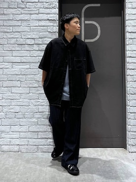 「RAGEBLUE（レイジブルー）のアイテム（腕時計）」を使った、shuさん（メンズ・159cm）の夏コーディネート