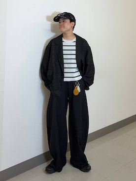 shuさん(メンズ・159cm)の春コーディネート