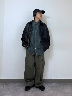 shuさん（メンズ・159cm）の夏コーディネート