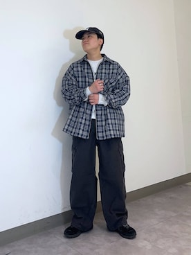 「RAGEBLUE（レイジブルー）のアイテム（ブレスレット）」を使った、shuさん（メンズ・159cm）の冬コーディネート