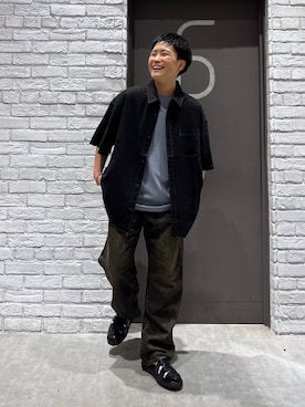 「RAGEBLUE（レイジブルー）のアイテム（腕時計）」を使った、shuさん（メンズ・159cm）の夏コーディネート