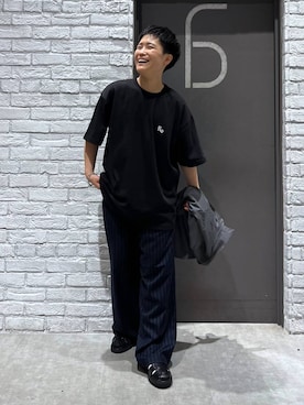 「RAGEBLUE（レイジブルー）のアイテム（腕時計）」を使った、shuさん（メンズ・159cm）の夏コーディネート